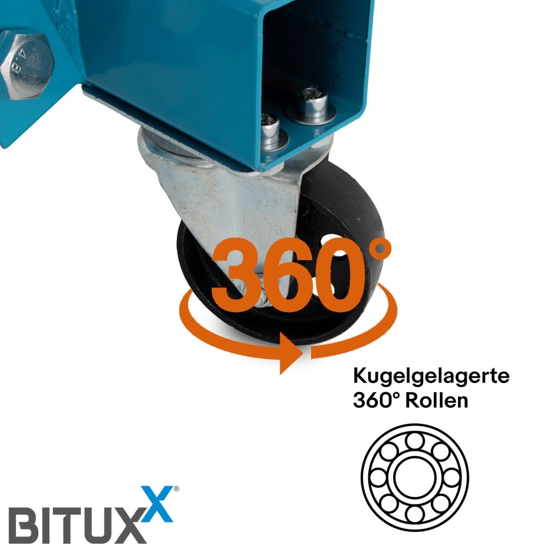 Stojan pro montáž motoru / převodovky 900 kg Držák na motor Mobilní na kolech Otočný M19542